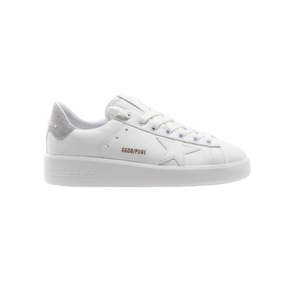 PURESTAR sneakers with glittery silver heel tab